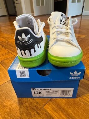 Adidas Originals Stan Smith "Paint Drip" sneakers for kids